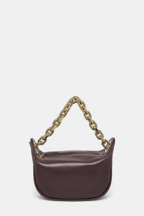 MAROON LEATHER BAG
