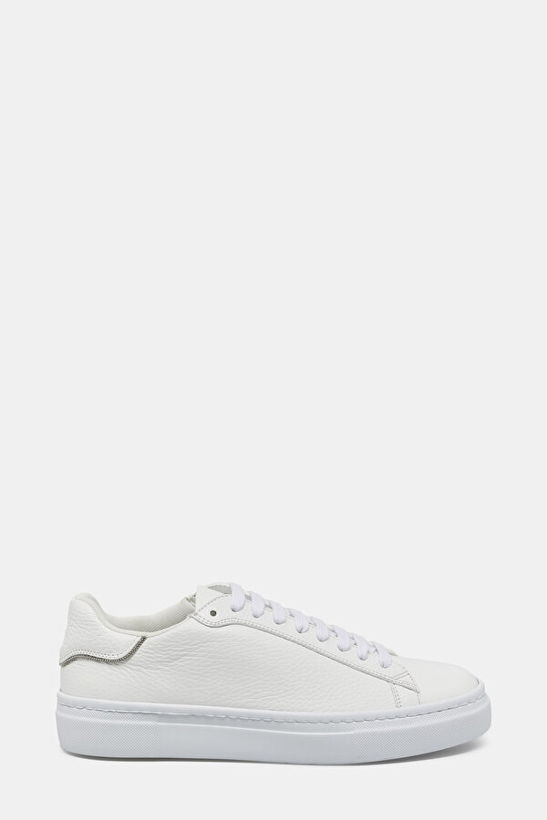 WHITE LEATHER SHOES