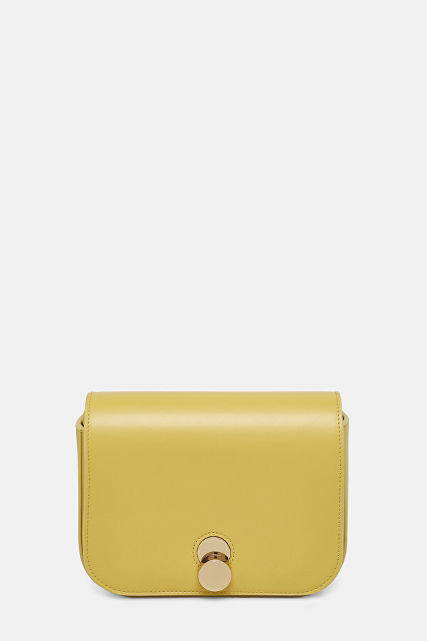 YELLOW LEATHER BAG