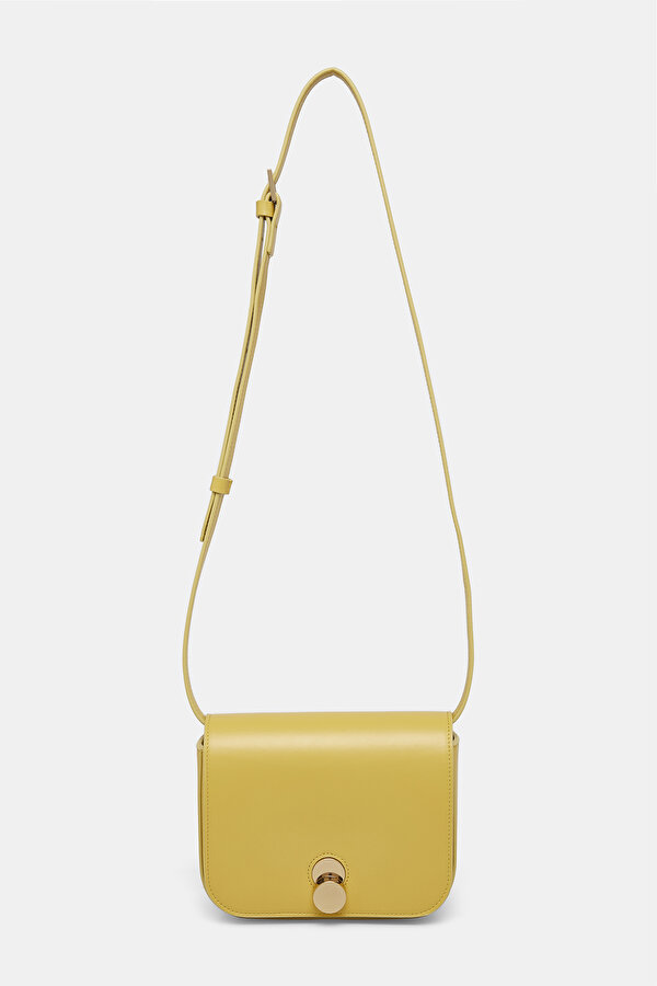 YELLOW LEATHER BAG 2