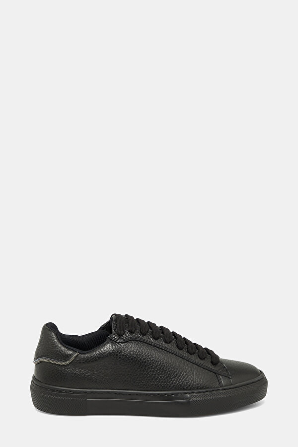 BLACK LEATHER SHOES