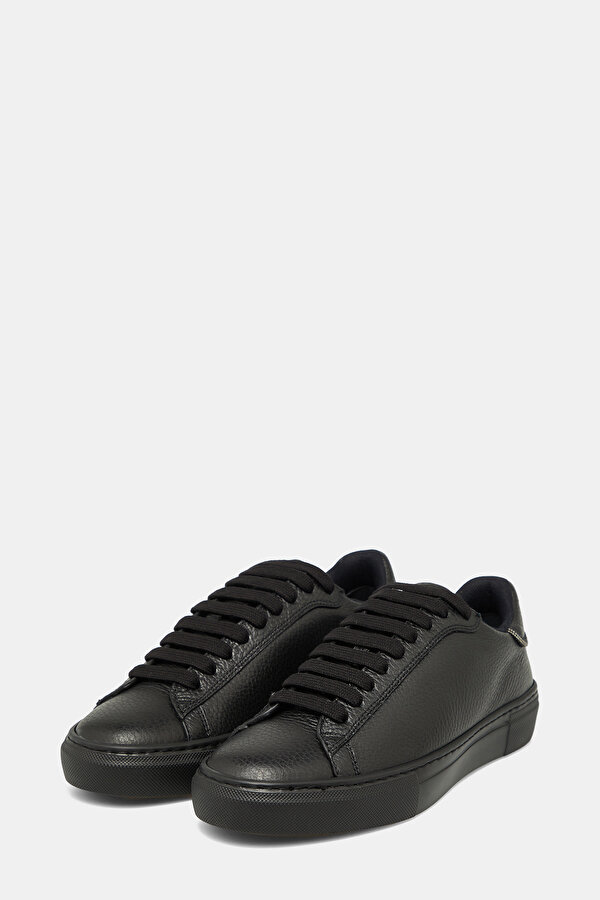 BLACK LEATHER SHOES 2