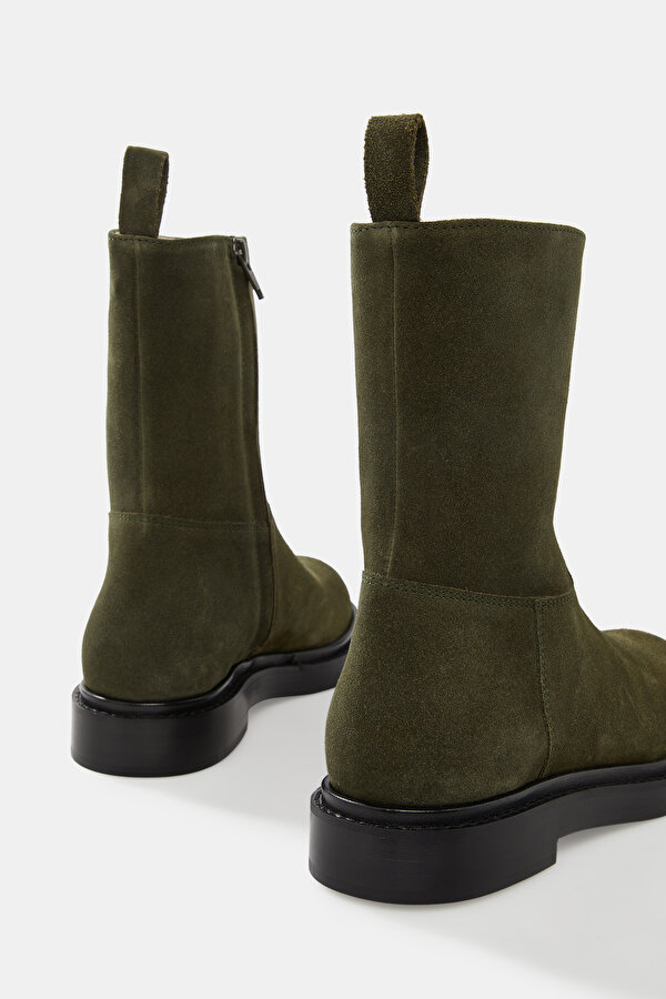 KHAKI SUEDE BOOT 6