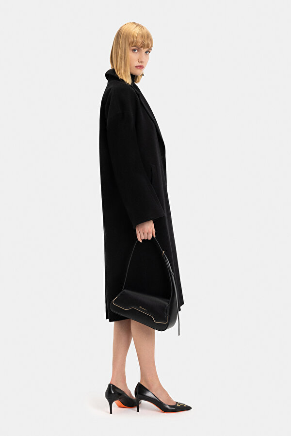 BLACK WOOL OVERCOAT 2