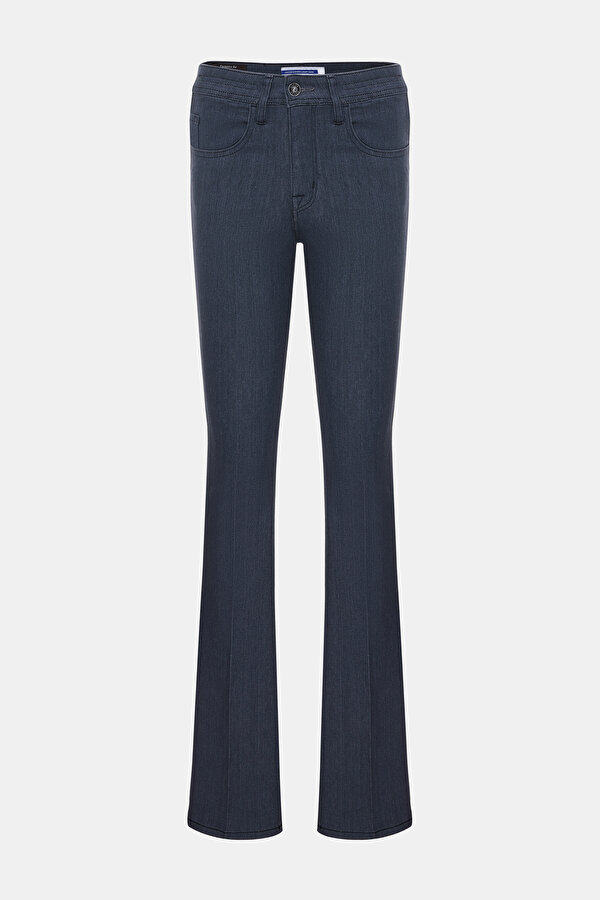 ANTHRACITE STRAIGHT CUT TROUSERS