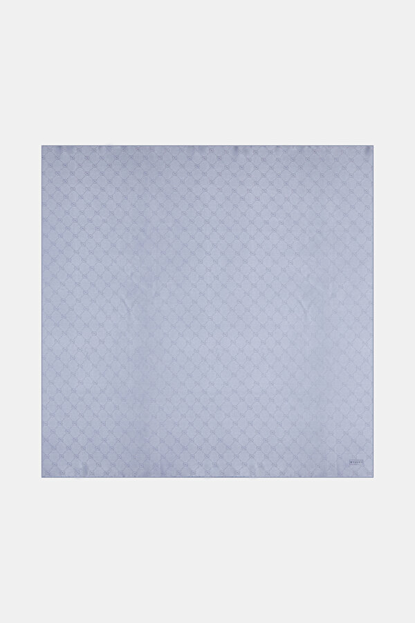 GREY JAQUARD SCARF