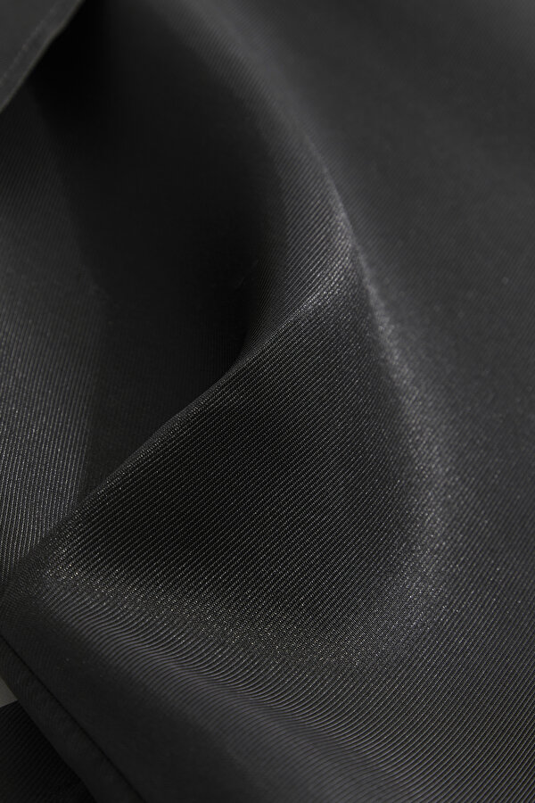 BLACK ASYMMETRIC OFF THE SHOULDER BLOUSE 7