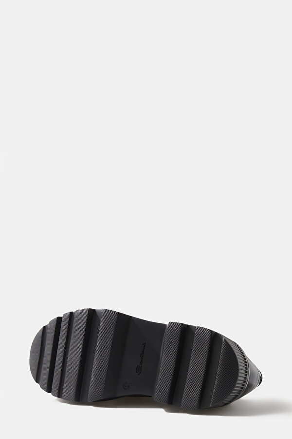 BLACK LEATHER SHOES 6