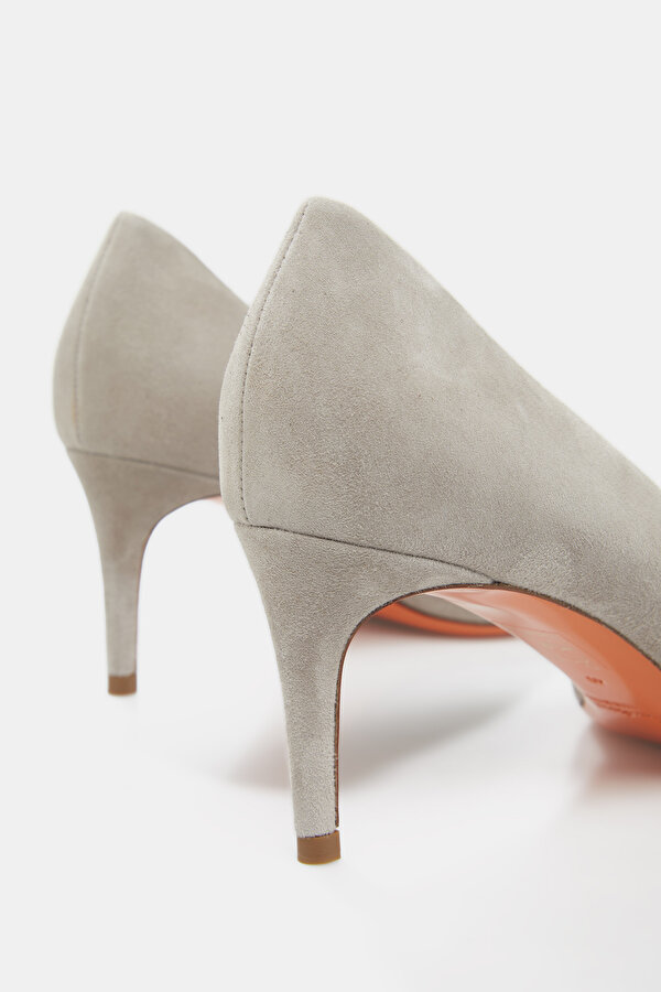 LIGHT GREY SUEDE SHOE 6