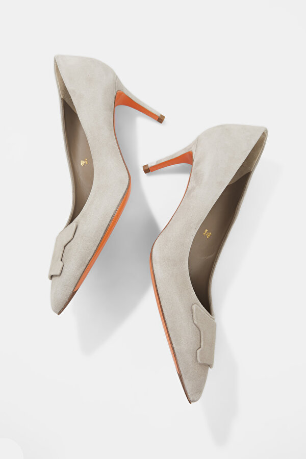 LIGHT GREY SUEDE SHOE 7