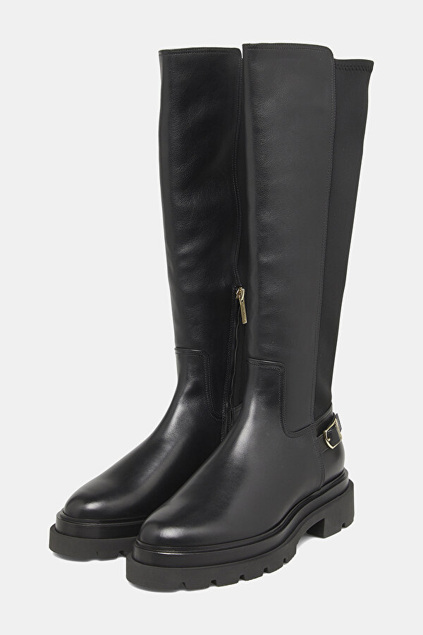 BLACK LEATHER BOOT 2