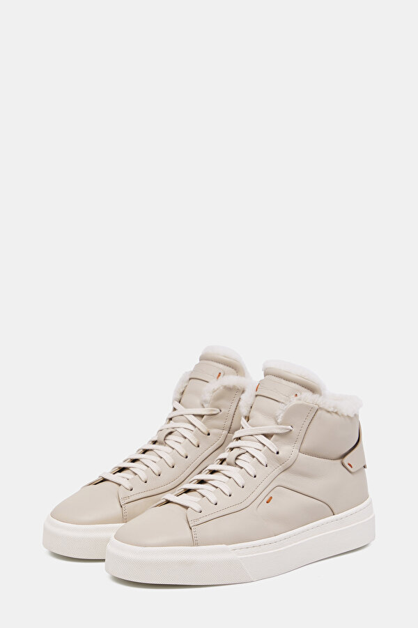 BEJ DERİ SNEAKER 2