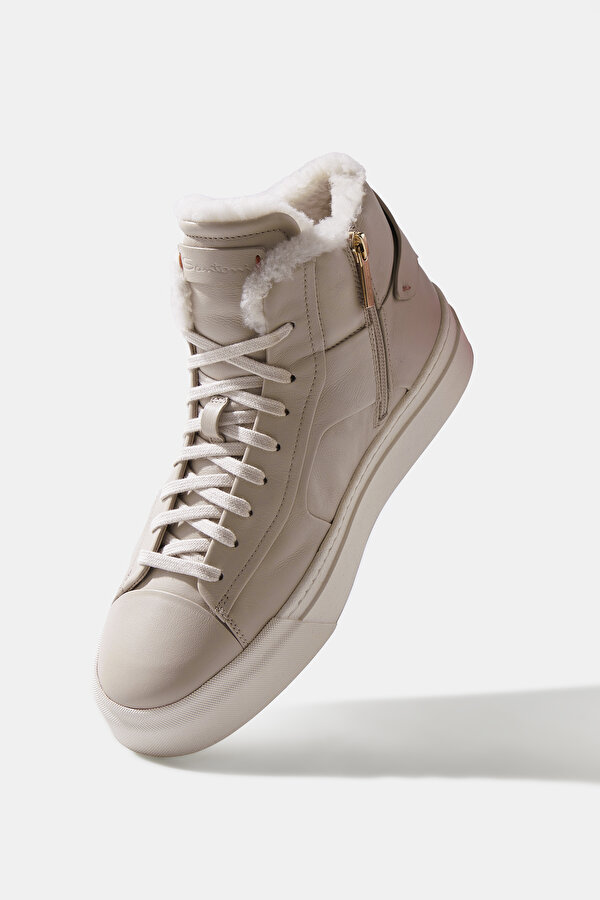 BEJ DERİ SNEAKER 7