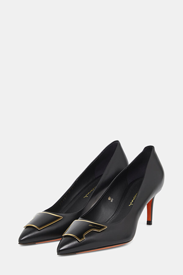 BLACK LEATHER SHOES 2