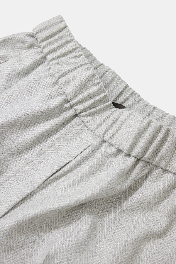 GRİ DAR PAÇA PANTOLON 6