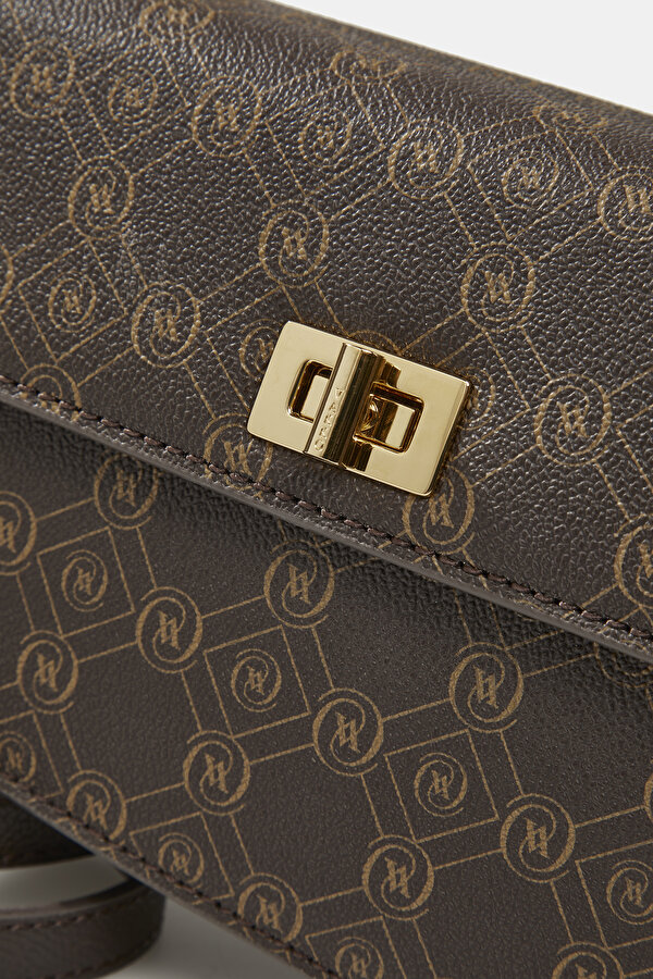 BEIGE MONOGRAM BAG 6
