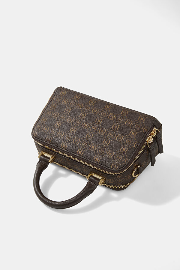 BEIGE MONOGRAM BAG 6