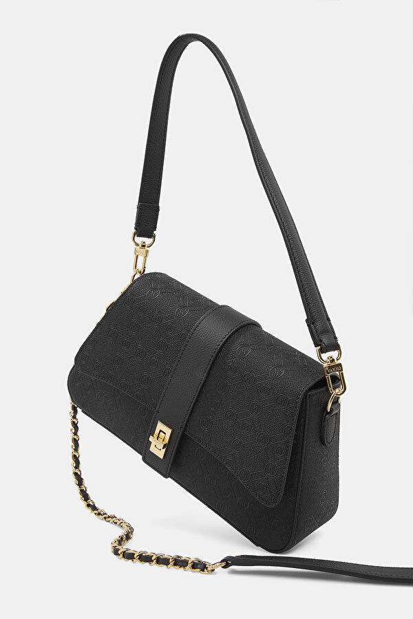 BLACK MONOGRAM BAG 6