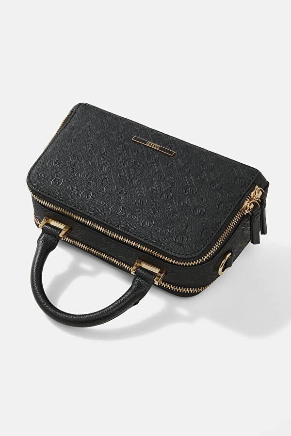 BLACK MONOGRAM BAG 6