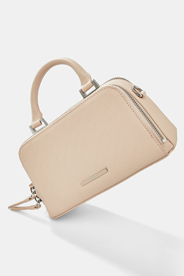 BEIGE MONOGRAM BAG 6