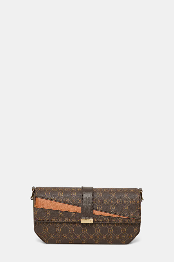 TAN MONOGRAM BAG