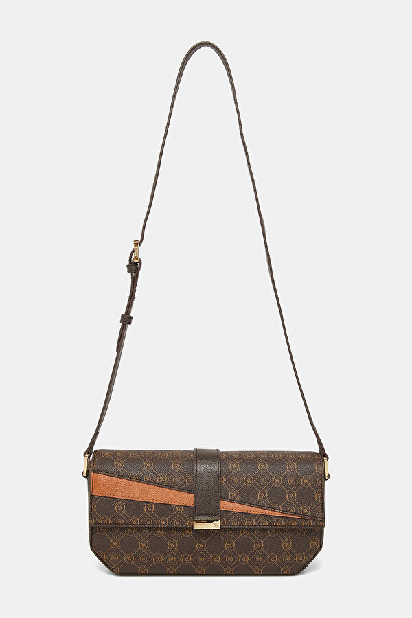 TAN MONOGRAM BAG 2