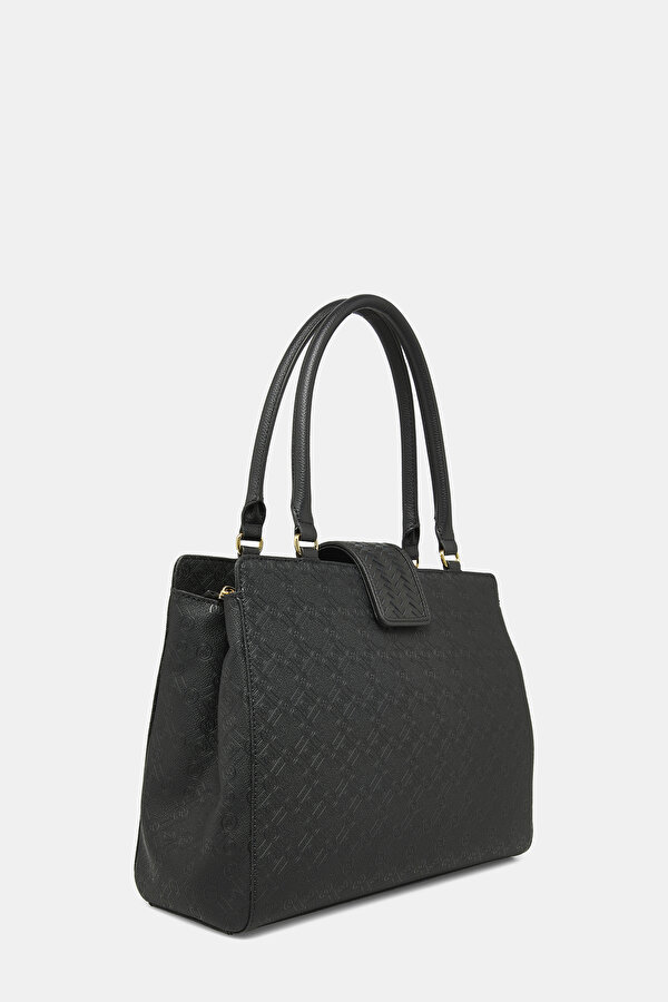 BLACK MONOGRAM BAG 2