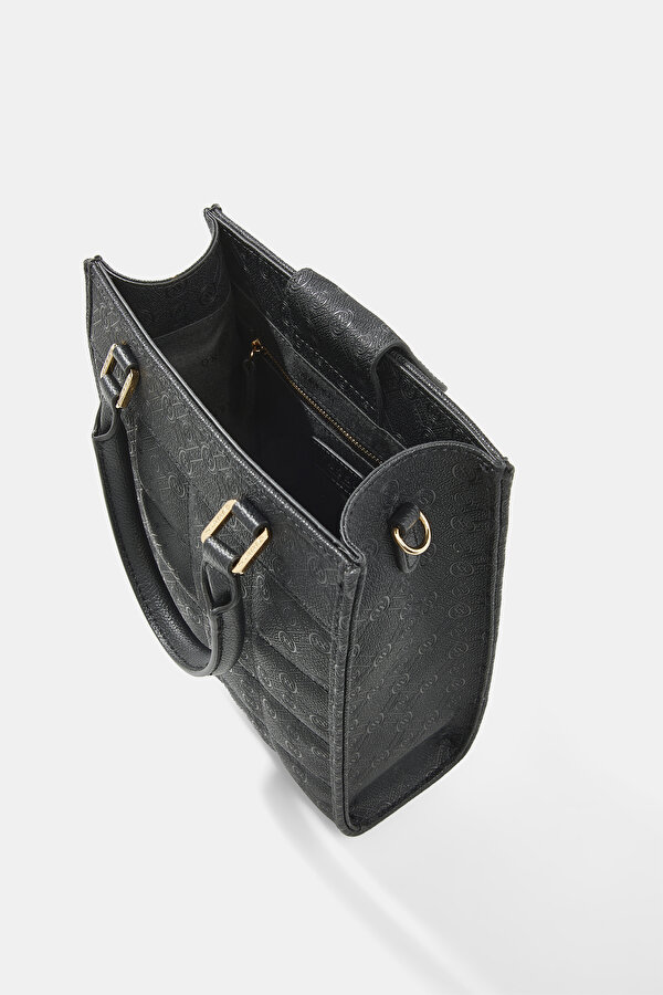 BLACK MONOGRAM BAG 7