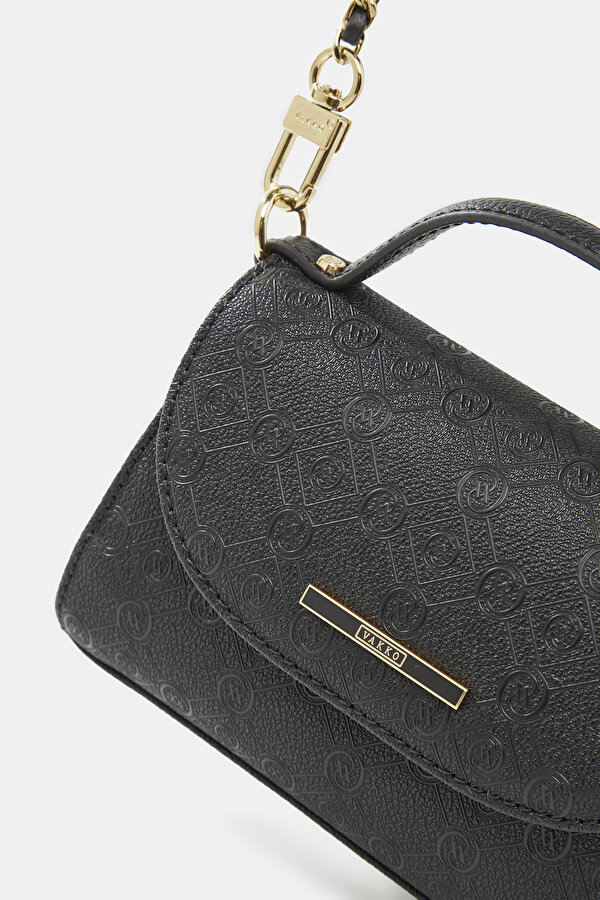 BLACK MONOGRAM BAG 6