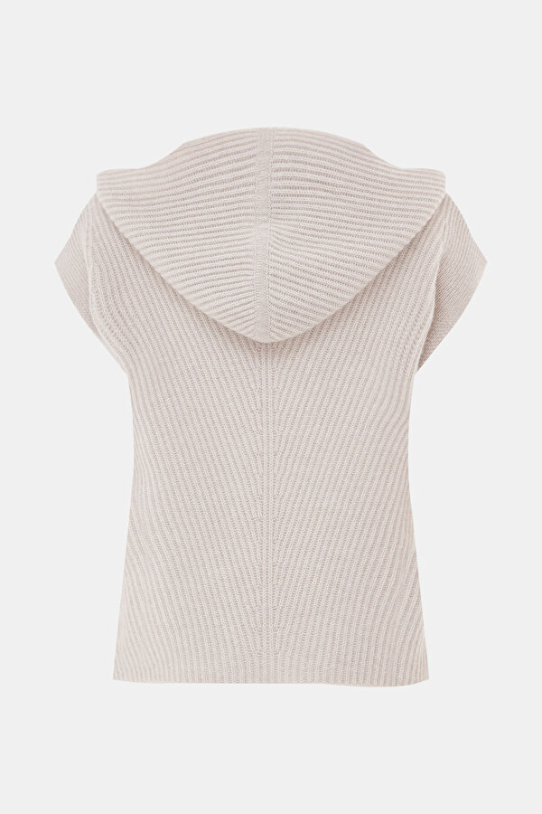 BEIGE HOODIE TRICOT JERSEY 6