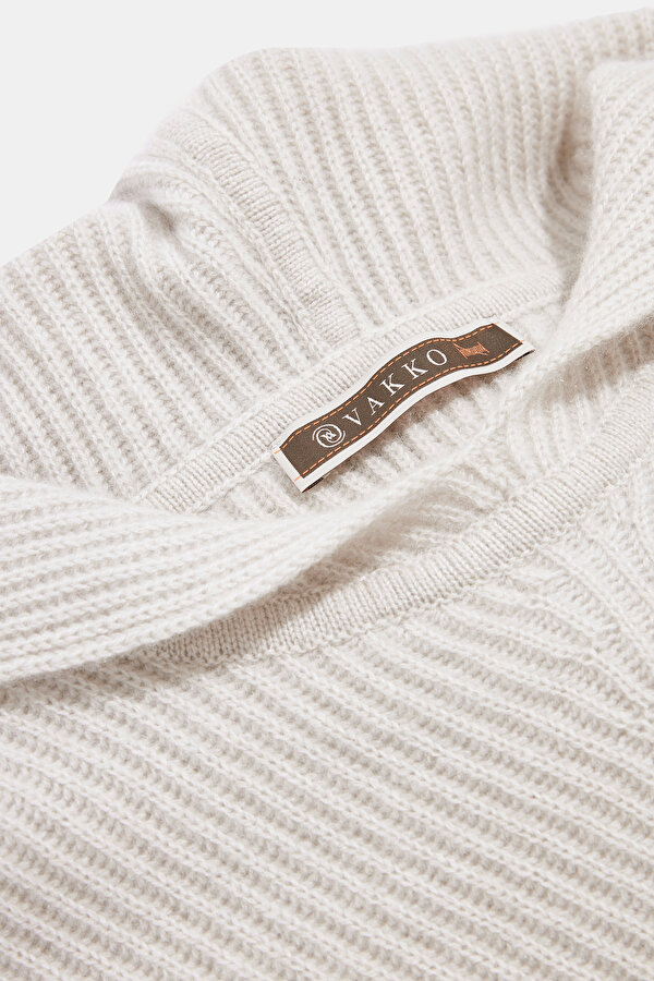 BEIGE HOODIE TRICOT JERSEY 7