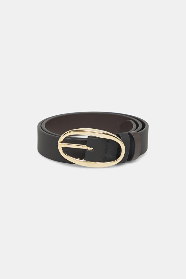 BROWN LEATHER BELT