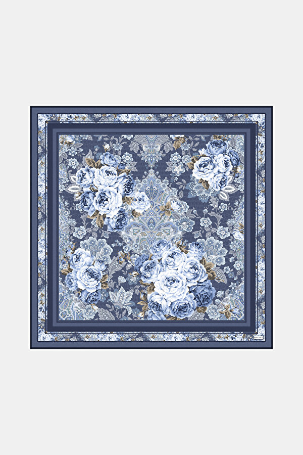 NAVY BLUE TWILL SCARF