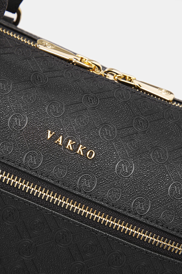 BLACK MONOGRAM BAG 6