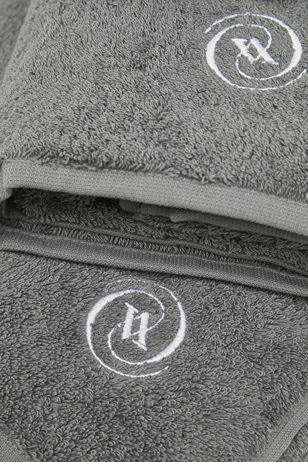 MONOGRAM ANTRASİT HAVLU 6