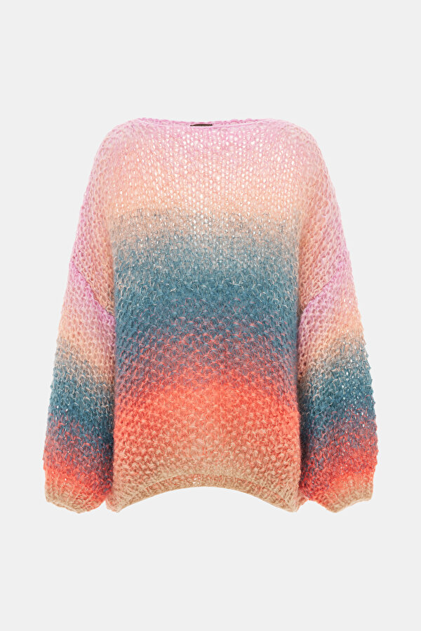 BLUE BOAT NECK  KNITWEAR 7