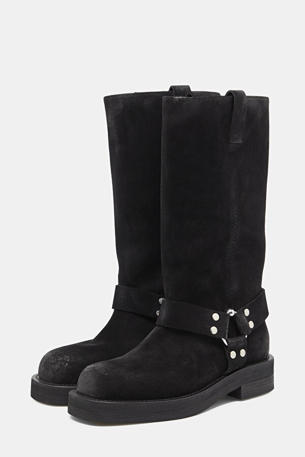 BLACK SUEDE BOOT 2
