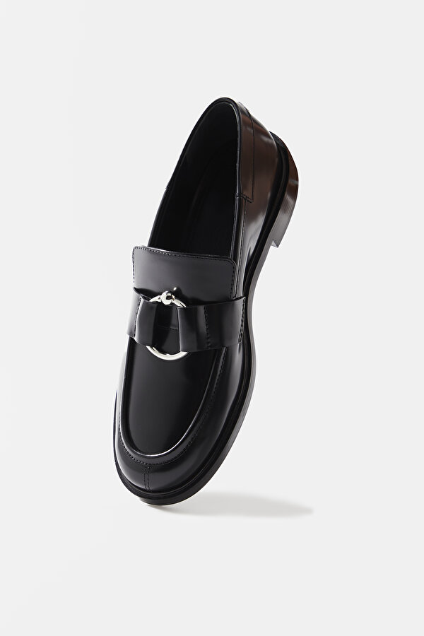 SİYAH DERİ LOAFER 6