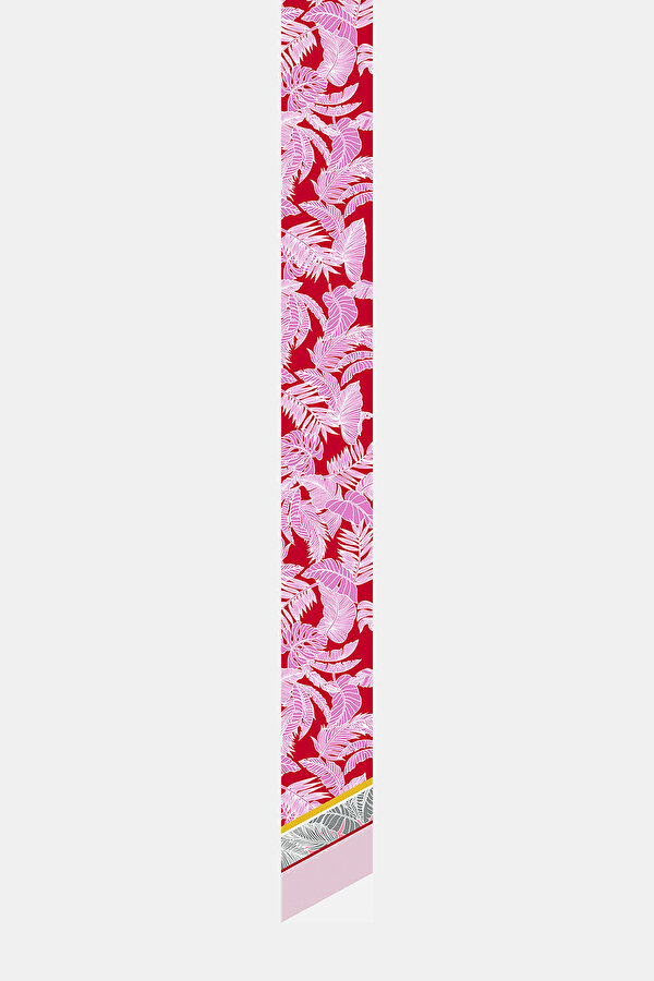 RED TWILL FOULARD 2