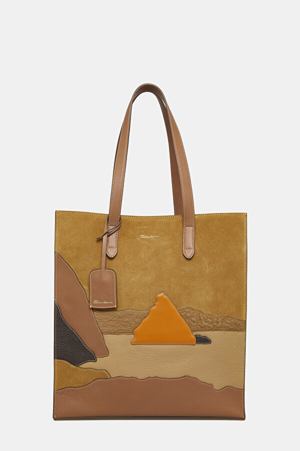 ORANGE LEATHER BAG