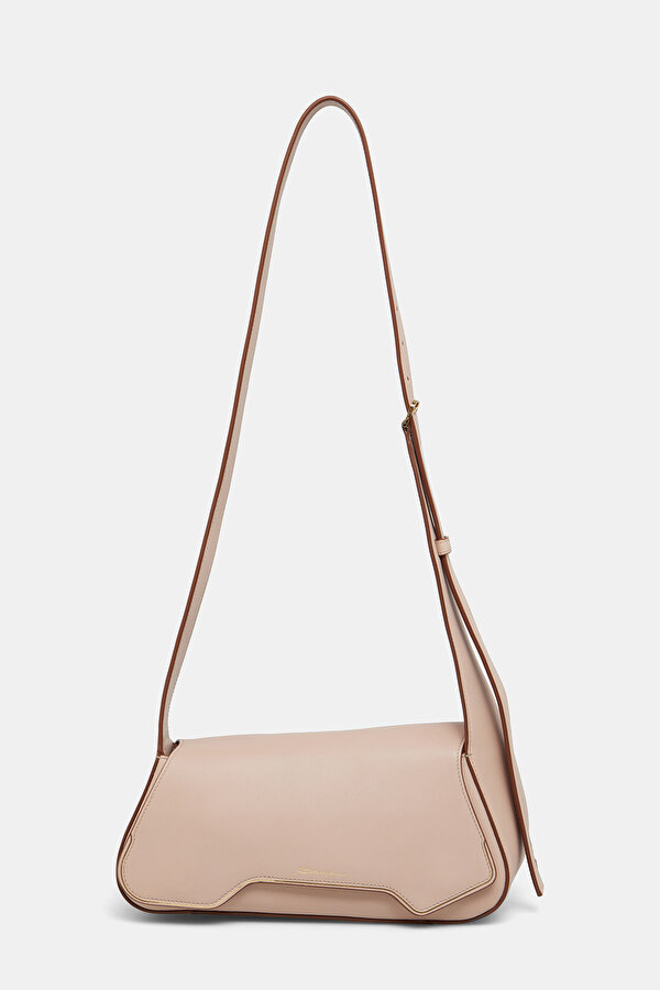 BEIGE LEATHER BAG