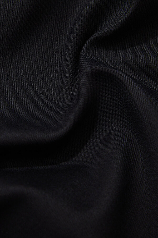 BLACK STRAIGHT CUT TROUSERS 7