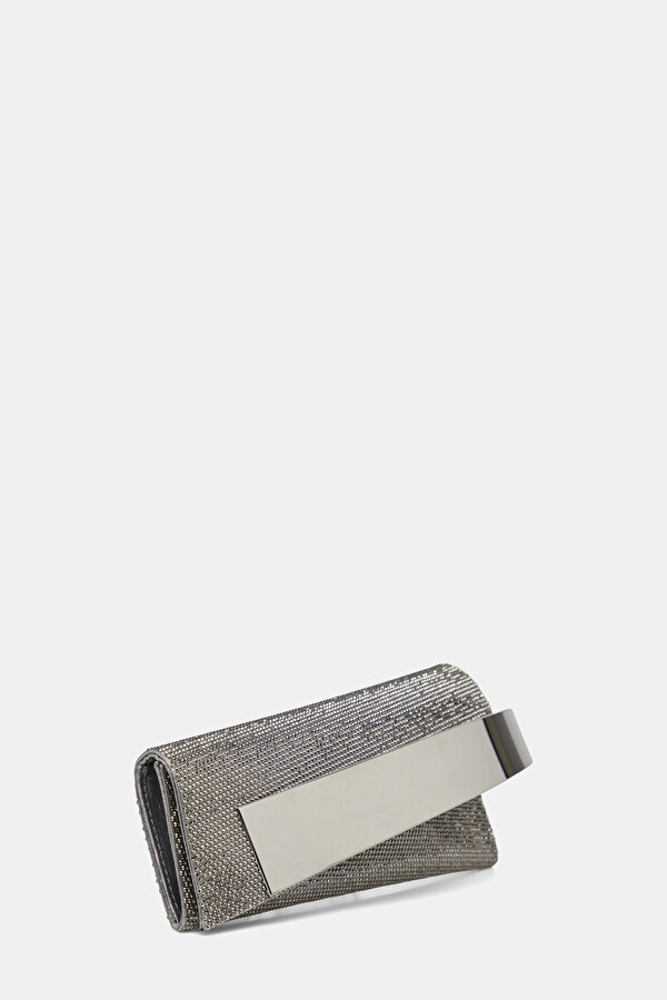 SILVER JEWELLED BAG 2