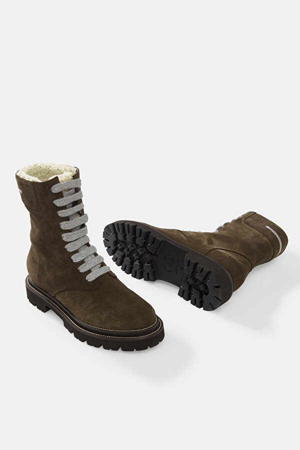 BROWN SUEDE BOOT 6
