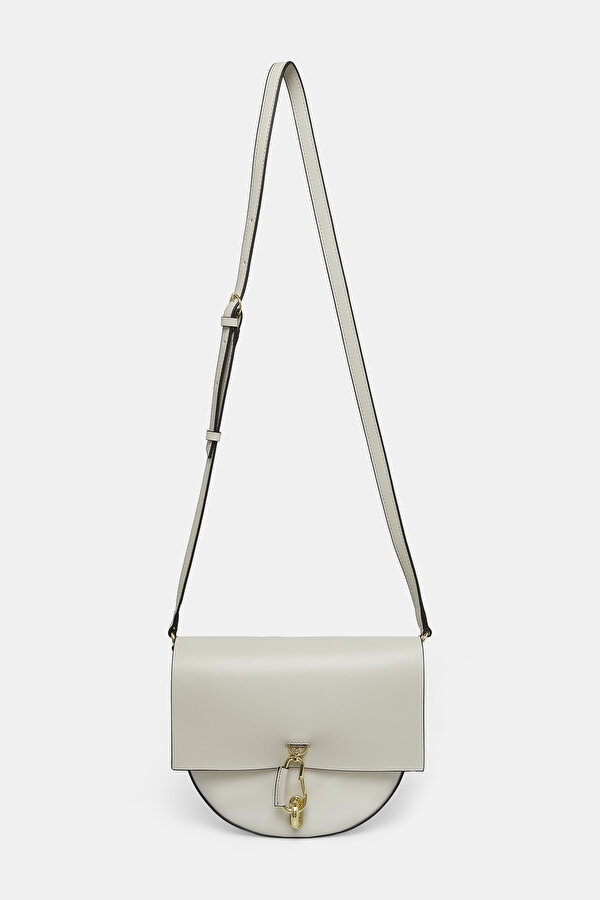 LIGHT GREY LEATHER BAG 2