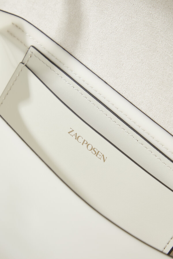 LIGHT GREY LEATHER BAG 7