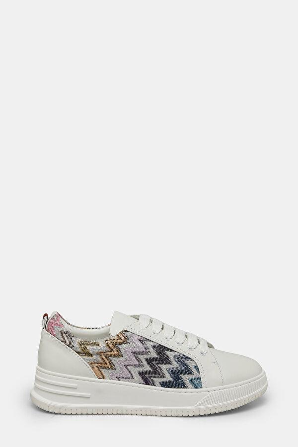 BLUE LEATHER SNEAKER