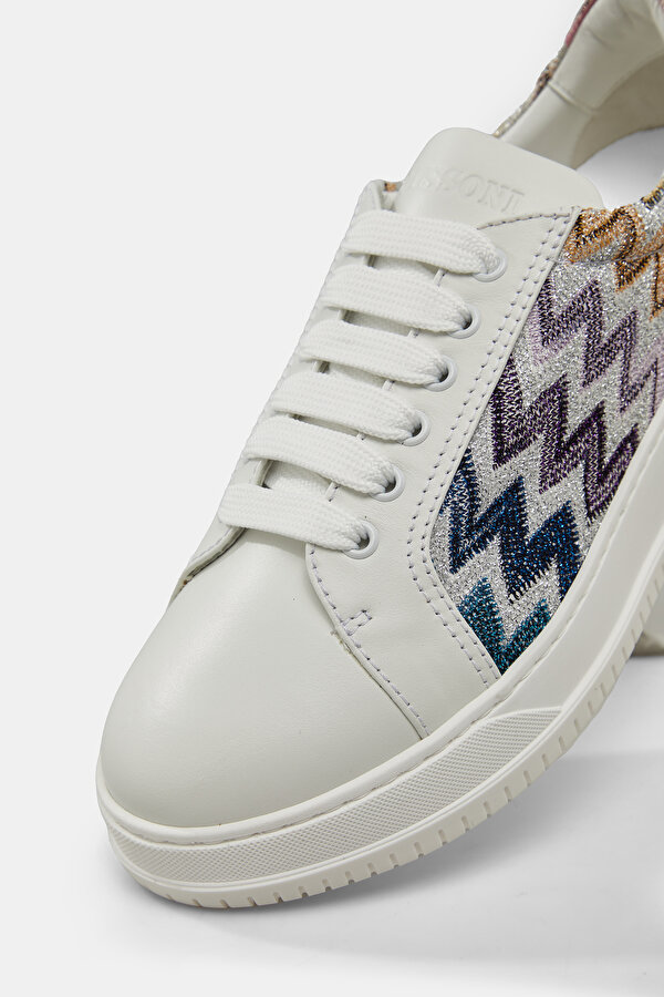BLUE LEATHER SNEAKER 6