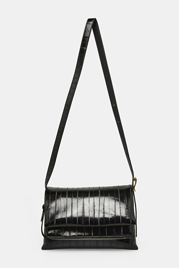 BLACK LEATHER BAG 2