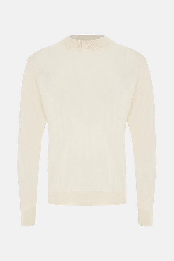 ECRU 1/2 TURTLENECK TRICOT